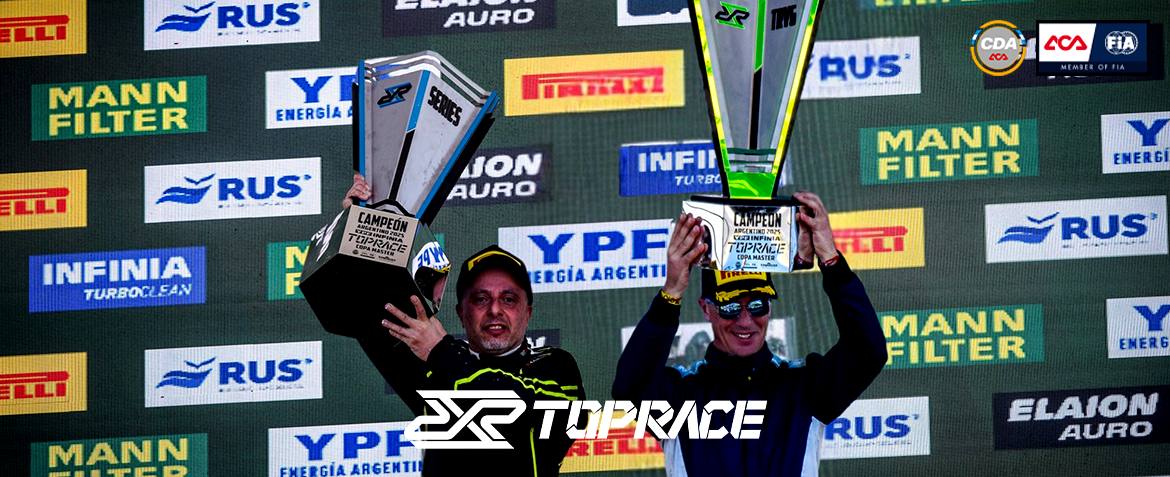 Hidalgo y Hamze, los ganadores de la Copa Master